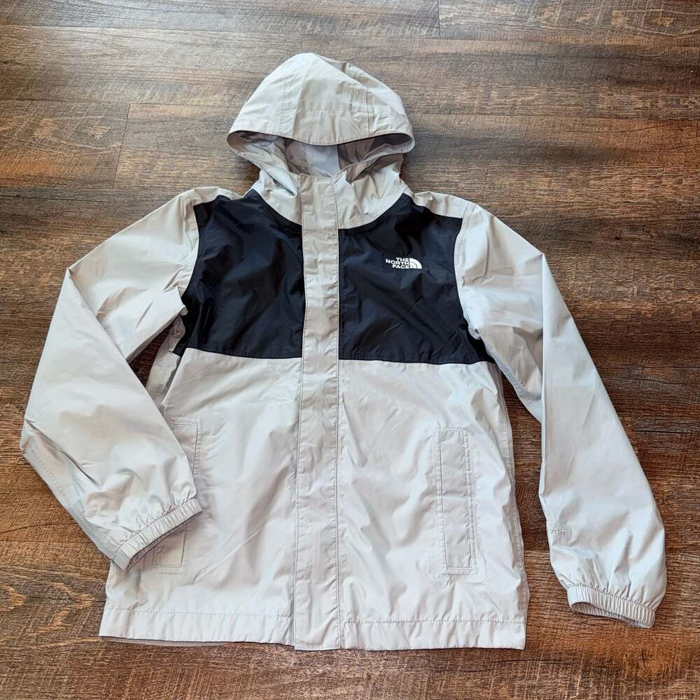 The North Face Youth Hooded Rain Windbreaker Jacket M 10/12